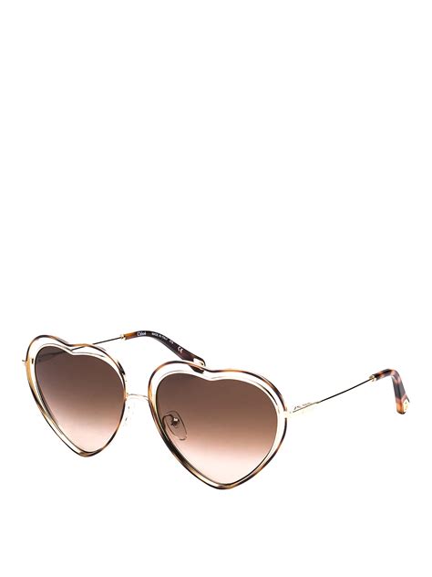 chloe heart sunglasses|chloe sunglasses for women.